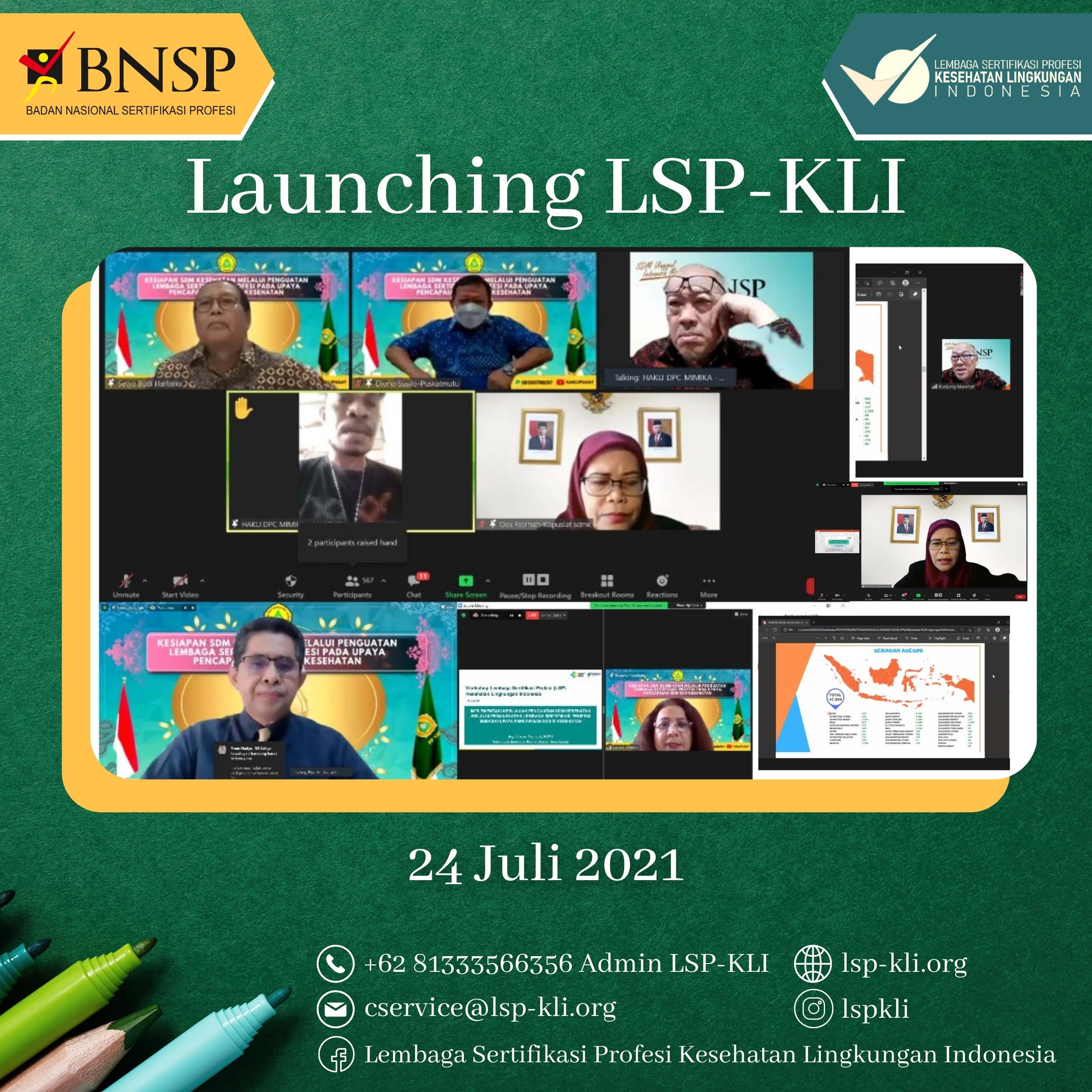 Lauching LSP-KLI