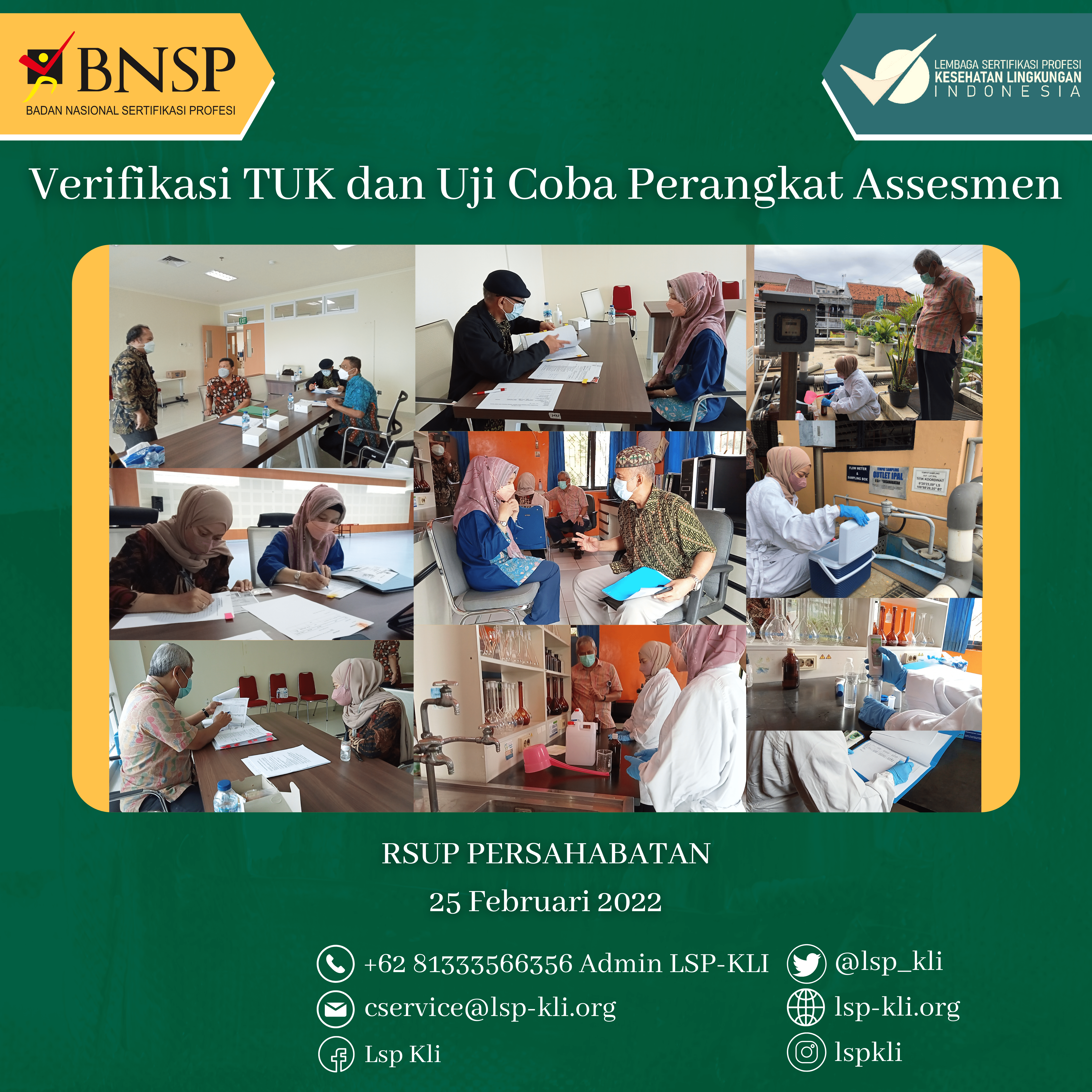 Verifikasi TUK dan Uji COba Perangkat Asesmen