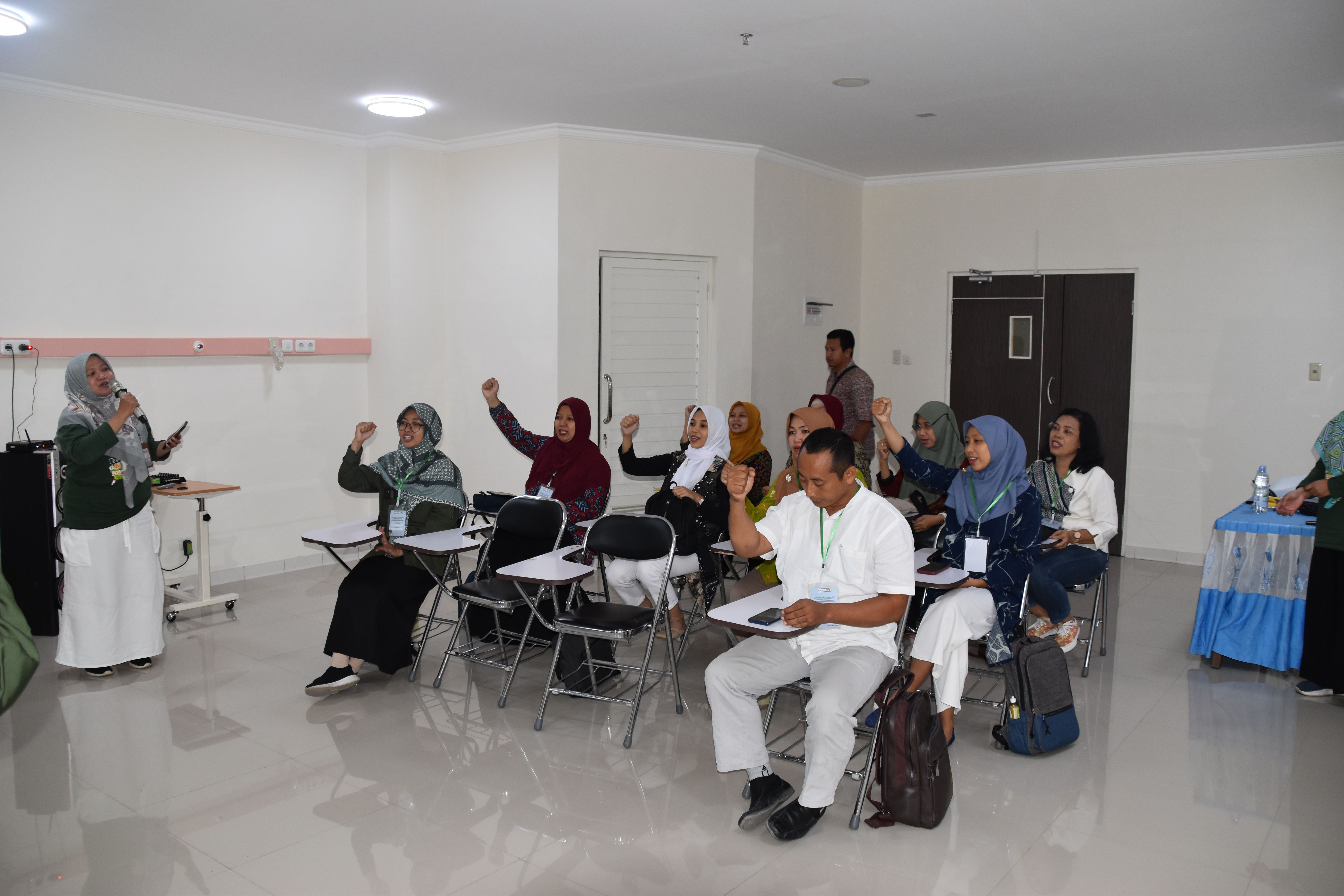 Sertifikasi Klaster Pelaksanaan Inspeksi Kesehatan Lingkungan Pengamanan Limbah Fasyankes  TUK Rumah Sakit Muhammadiyah Lamongan 2 Desember 2023