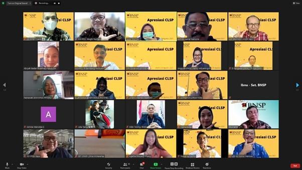 Apresiasi BNSP - 4 Agustus 2021