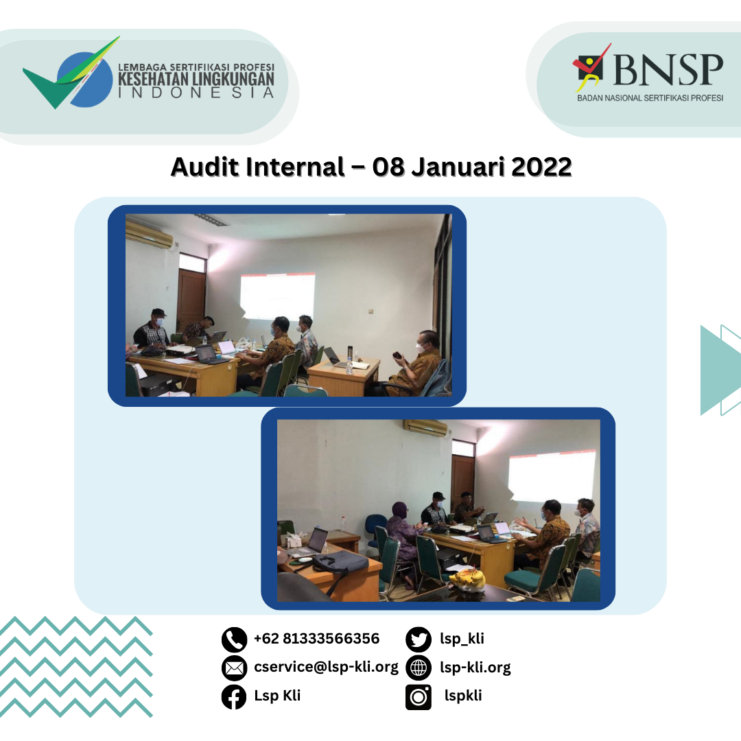 Audit Internal 8 Januari 2022