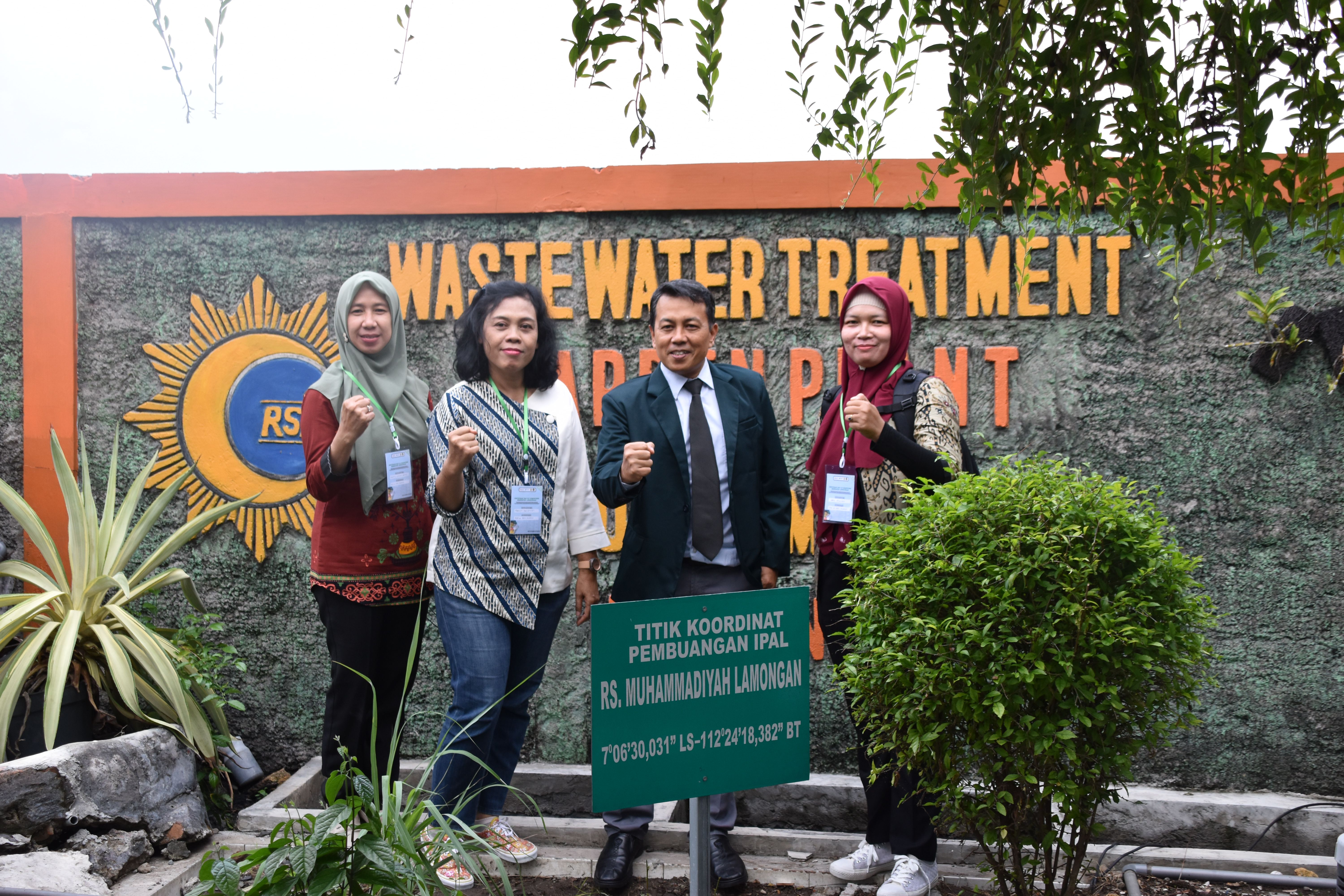 Sertifikasi Klaster Pelaksanaan Inspeksi Kesehatan Lingkungan Pengamanan Limbah Fasyankes  TUK Rumah Sakit Muhammadiyah Lamongan 2 Desember 2023